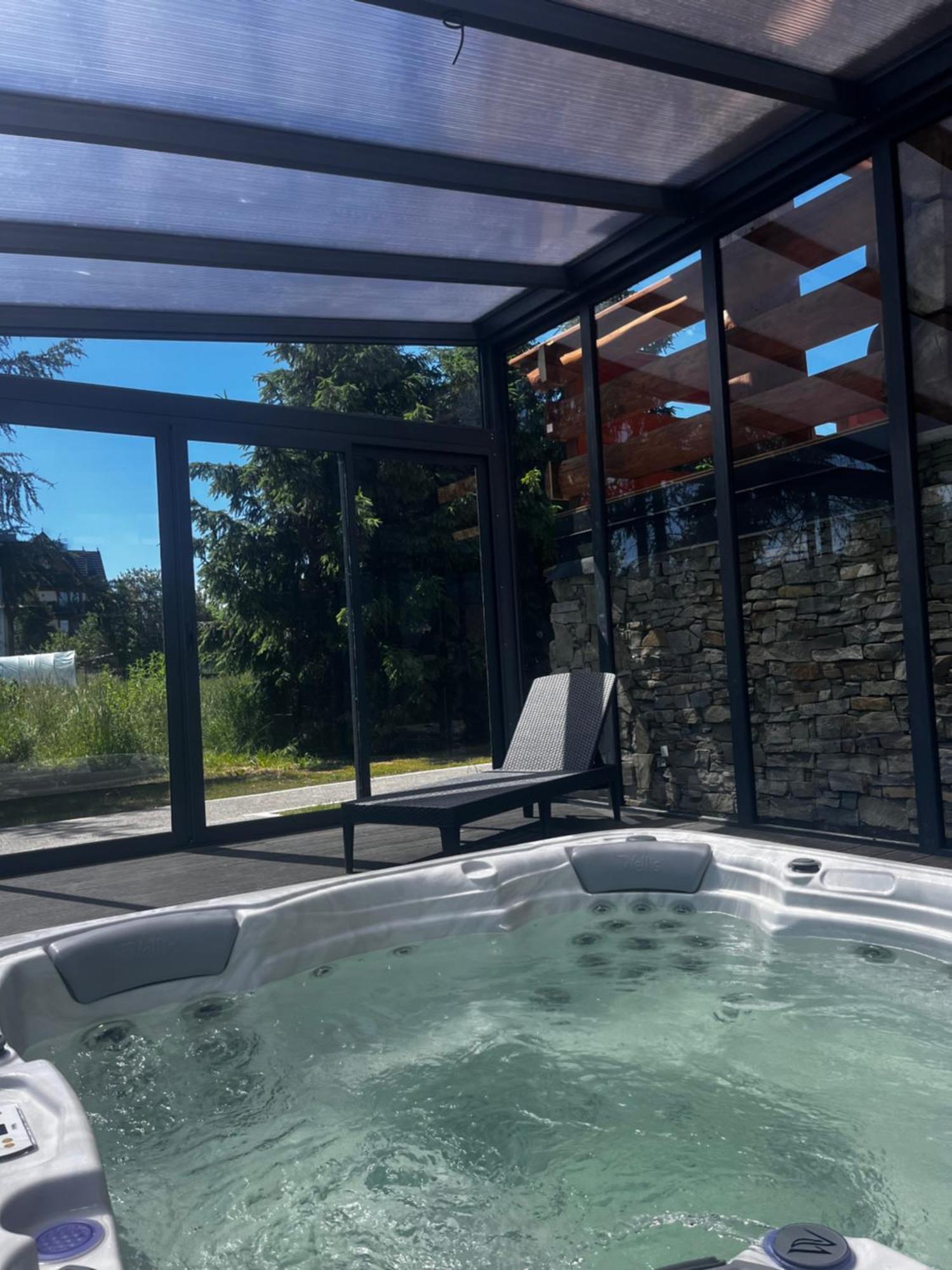 Domek W Bialce Z Jacuzzi W Ogrodzie Bialka Tatrzanska Eksteriør bilde